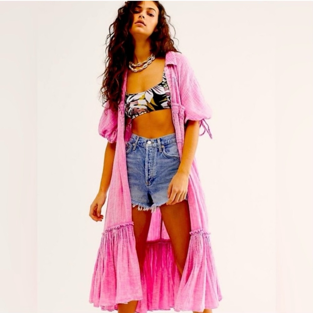 Free People Maya shirt dress